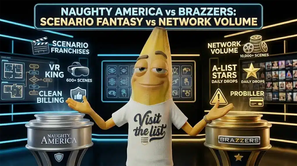 Naughty America vs Brazzers